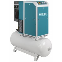 Κοχλιοφόρος αεροσυμπιεστής Renner RSDK-PRO 11 15hp με ξηραντή και αεροφυλάκιο