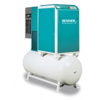 Κοχλιοφόρος αεροσυμπιεστής Renner RSDKF 7.5 10hp με inverter και αεροφυλάκιο